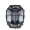 Patchlab St. Michael Protect Us Rubber Patch